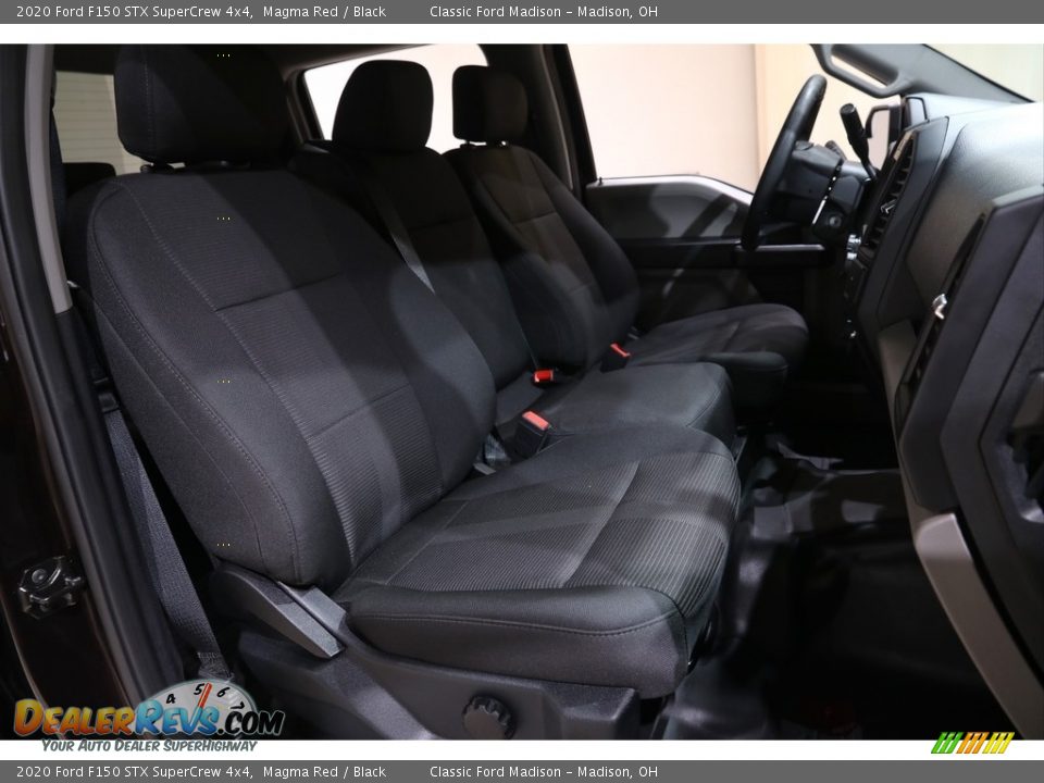 2020 Ford F150 STX SuperCrew 4x4 Magma Red / Black Photo #14