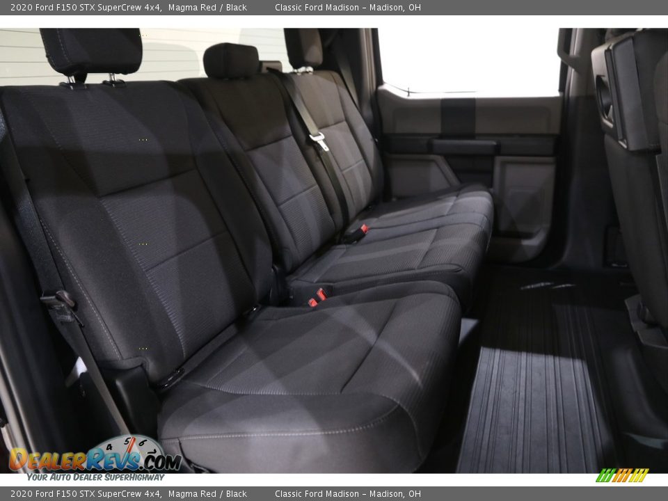 2020 Ford F150 STX SuperCrew 4x4 Magma Red / Black Photo #15