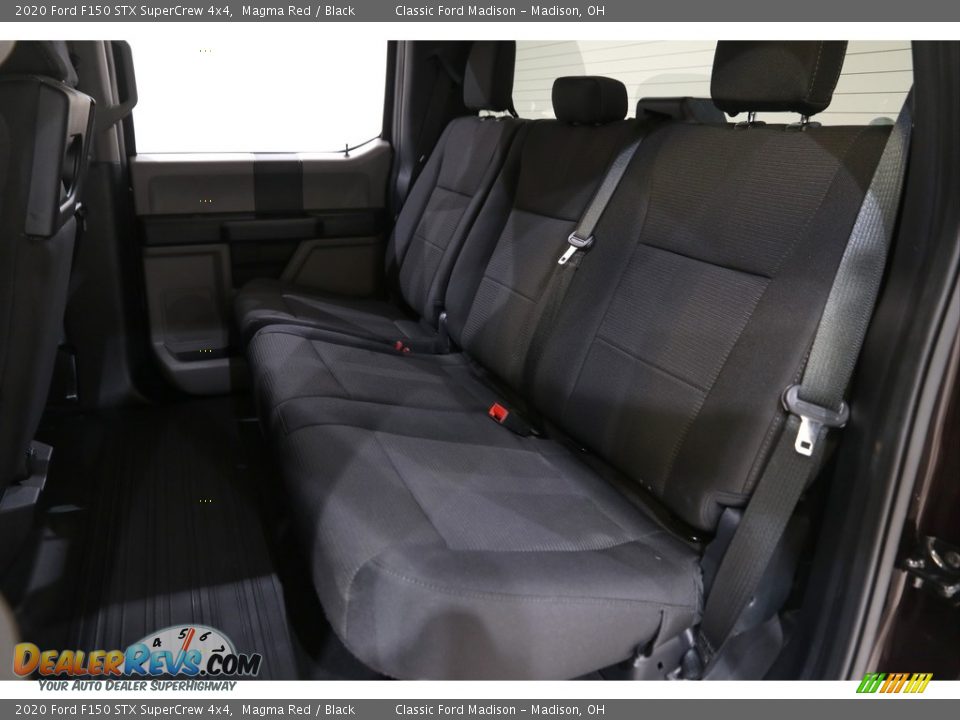 2020 Ford F150 STX SuperCrew 4x4 Magma Red / Black Photo #16
