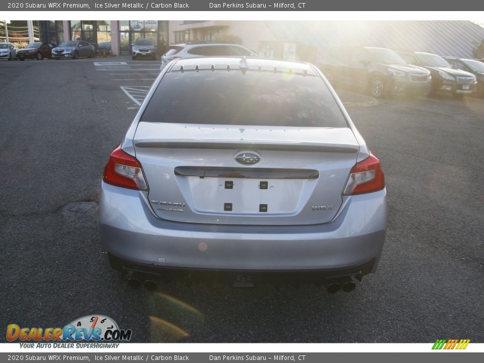 2020 Subaru WRX Premium Ice Silver Metallic / Carbon Black Photo #6