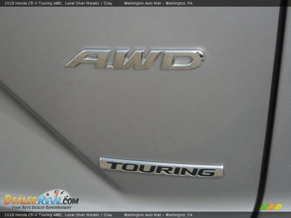 2018 Honda CR-V Touring AWD Lunar Silver Metallic / Gray Photo #11