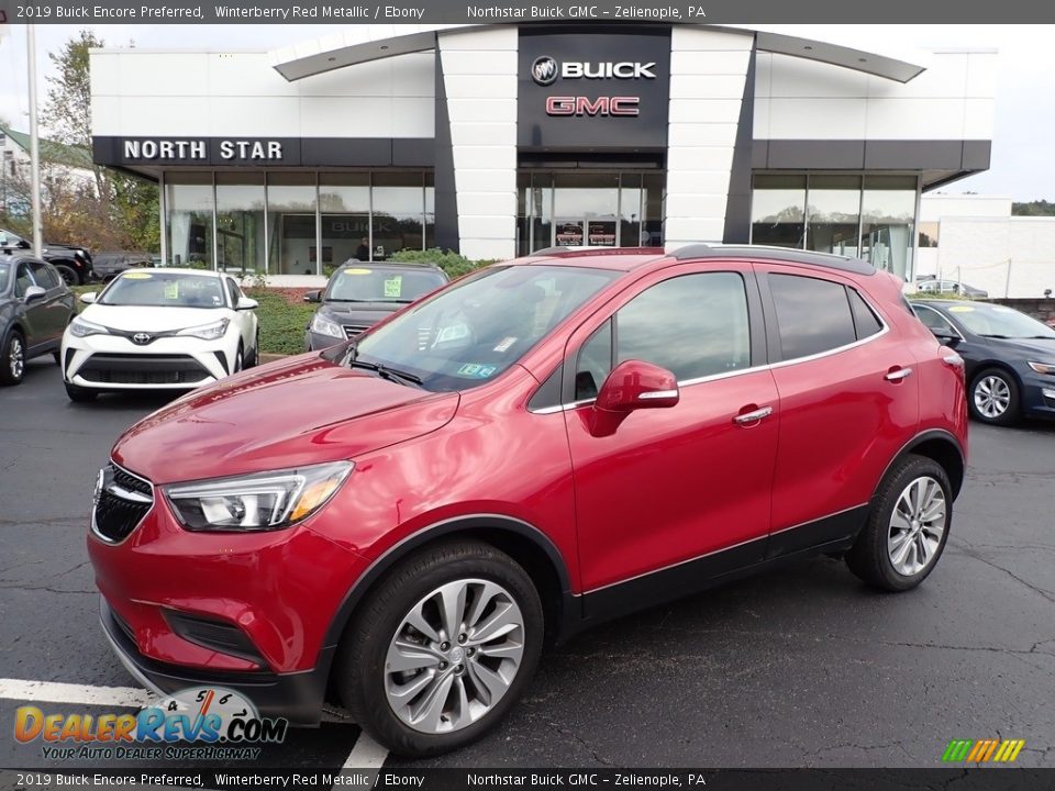 2019 Buick Encore Preferred Winterberry Red Metallic / Ebony Photo #1