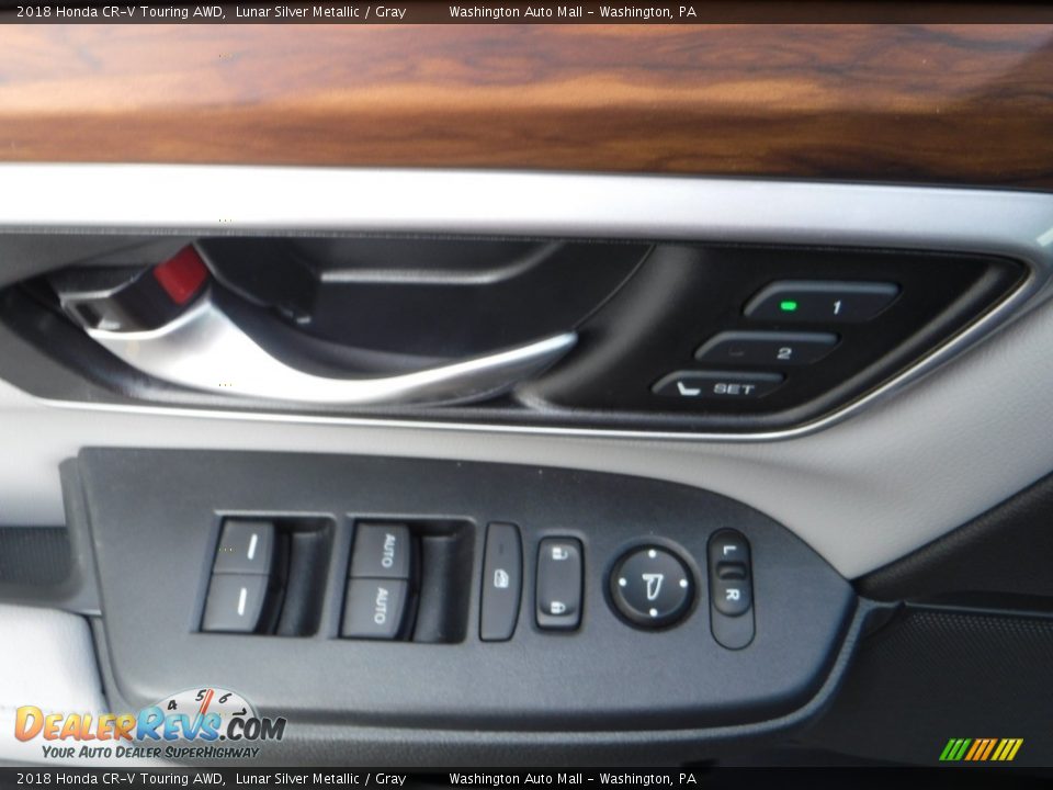 2018 Honda CR-V Touring AWD Lunar Silver Metallic / Gray Photo #13