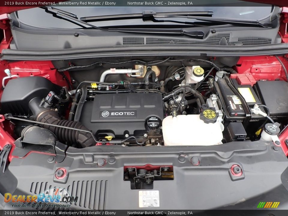 2019 Buick Encore Preferred Winterberry Red Metallic / Ebony Photo #2