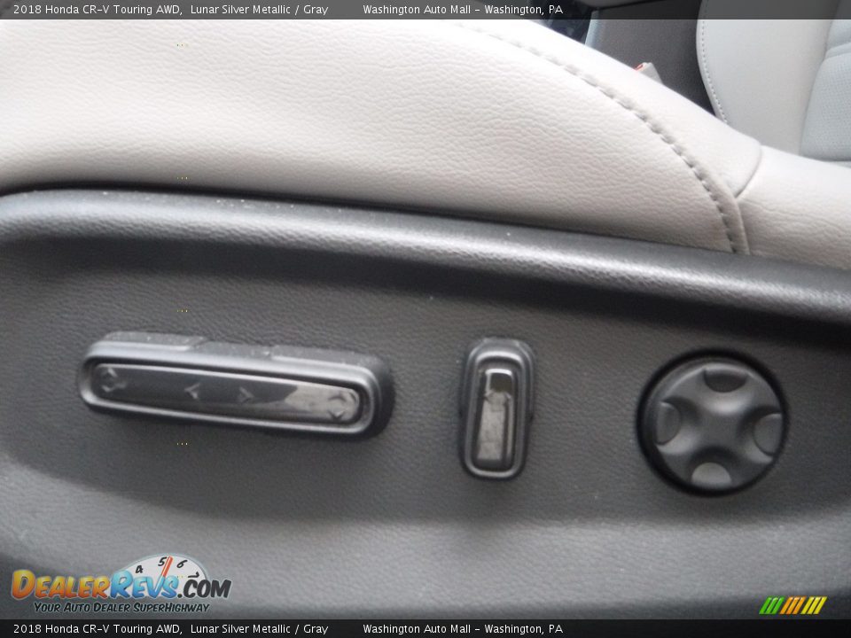2018 Honda CR-V Touring AWD Lunar Silver Metallic / Gray Photo #15