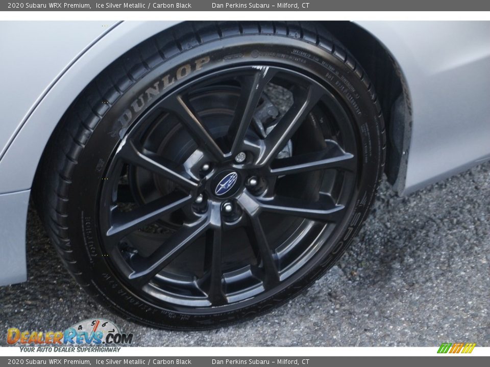 2020 Subaru WRX Premium Ice Silver Metallic / Carbon Black Photo #24