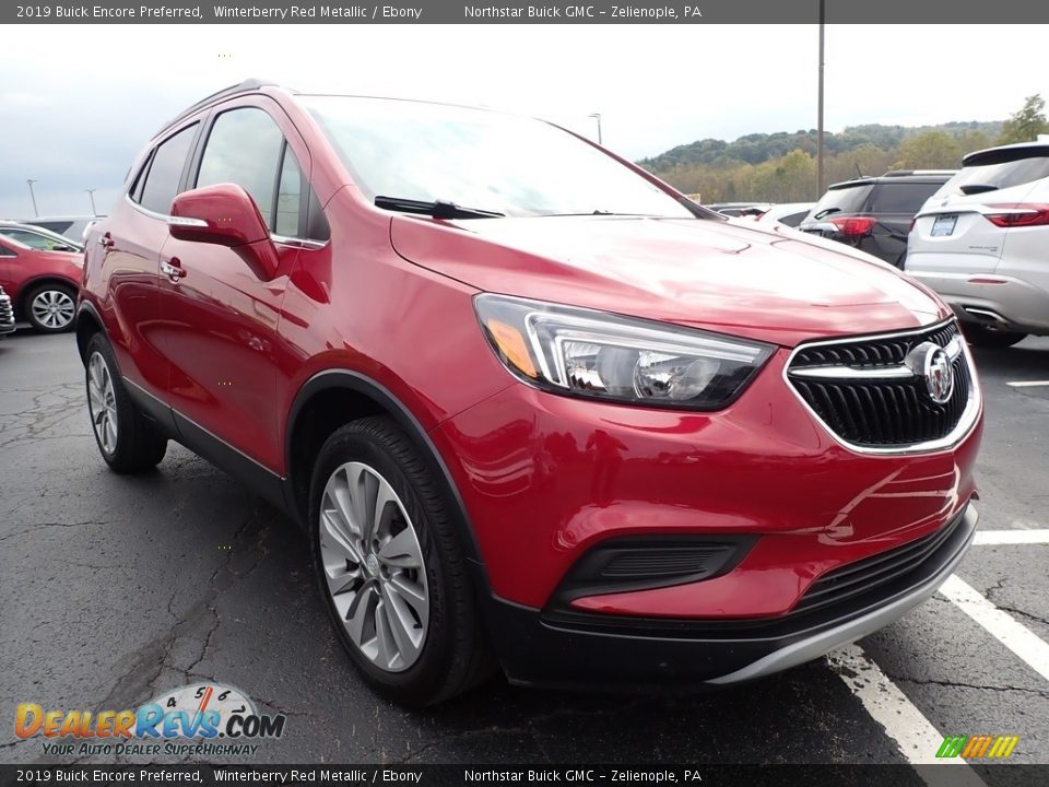 2019 Buick Encore Preferred Winterberry Red Metallic / Ebony Photo #4