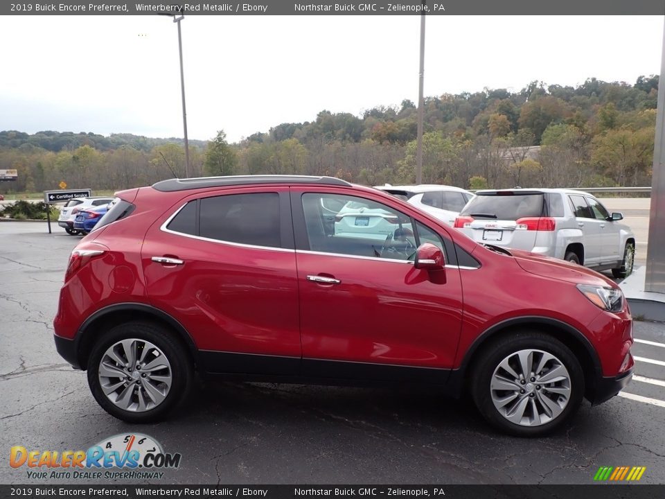 2019 Buick Encore Preferred Winterberry Red Metallic / Ebony Photo #5