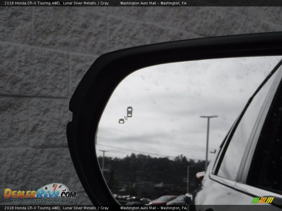 2018 Honda CR-V Touring AWD Lunar Silver Metallic / Gray Photo #18