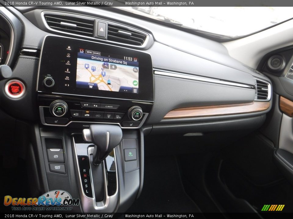 2018 Honda CR-V Touring AWD Lunar Silver Metallic / Gray Photo #19