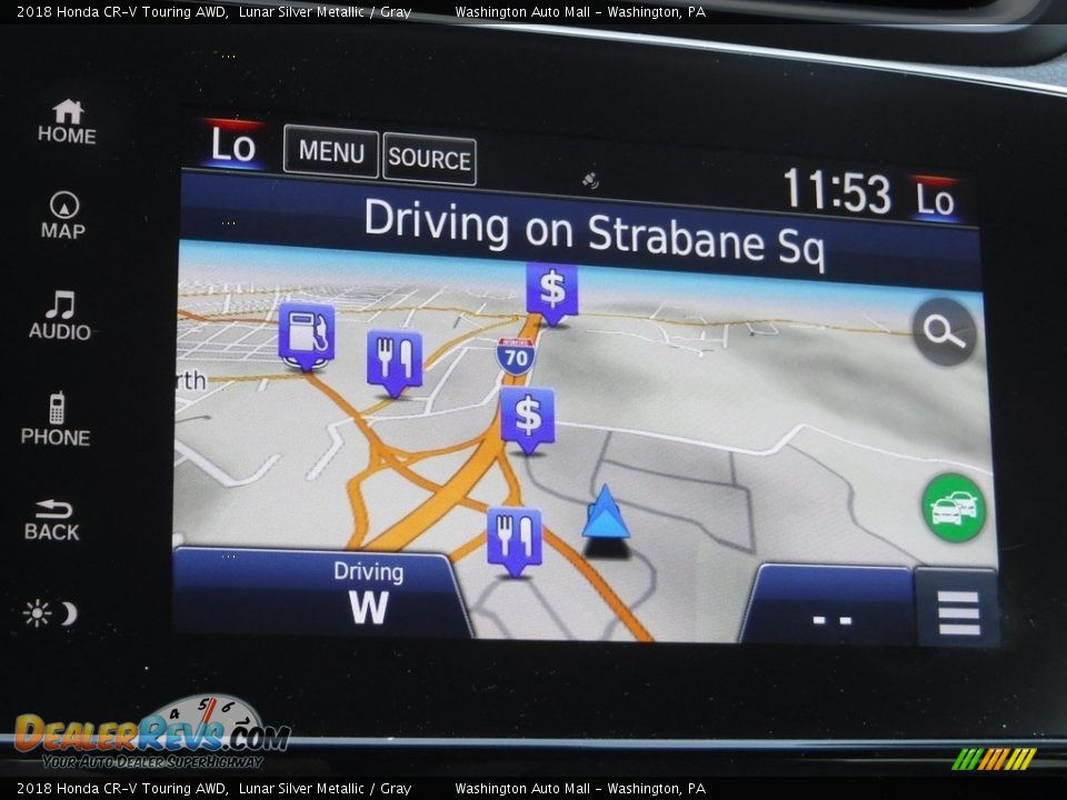 2018 Honda CR-V Touring AWD Lunar Silver Metallic / Gray Photo #20