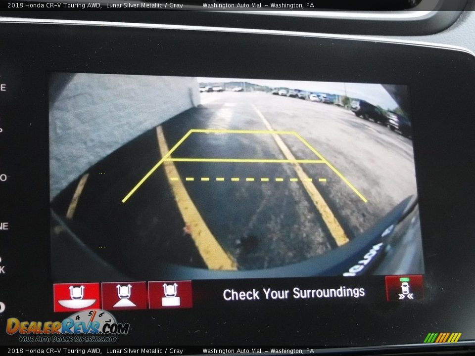2018 Honda CR-V Touring AWD Lunar Silver Metallic / Gray Photo #21