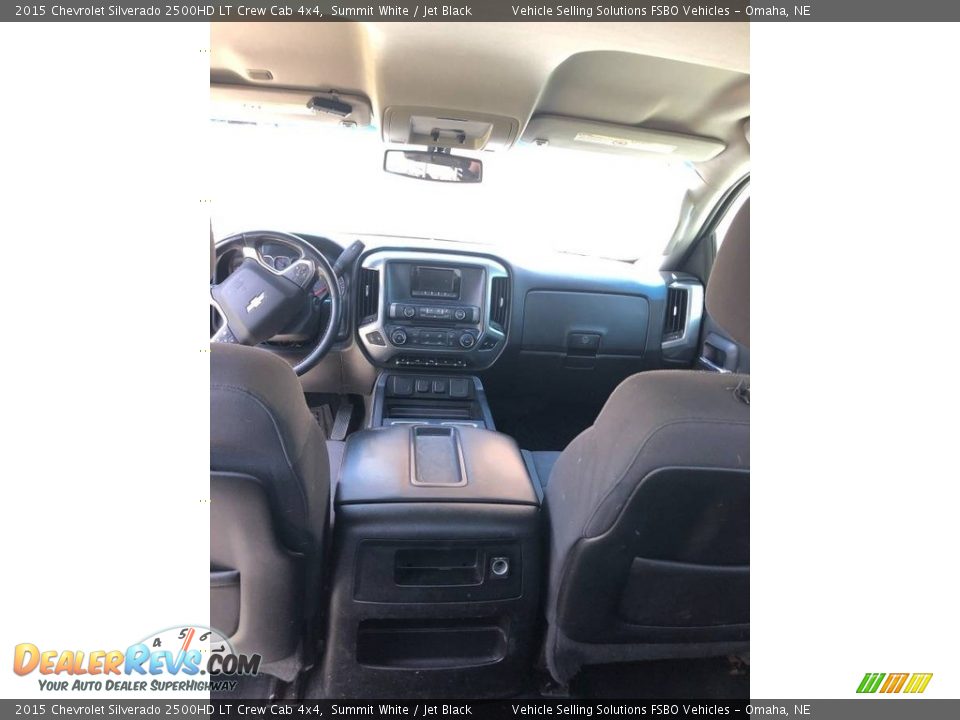 2015 Chevrolet Silverado 2500HD LT Crew Cab 4x4 Summit White / Jet Black Photo #2