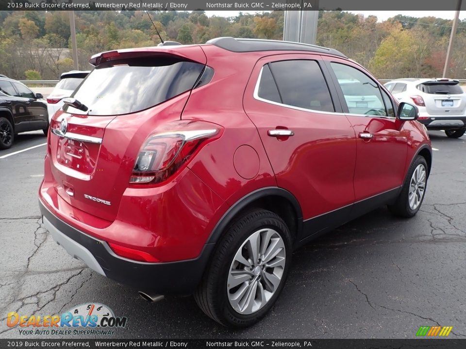 2019 Buick Encore Preferred Winterberry Red Metallic / Ebony Photo #9