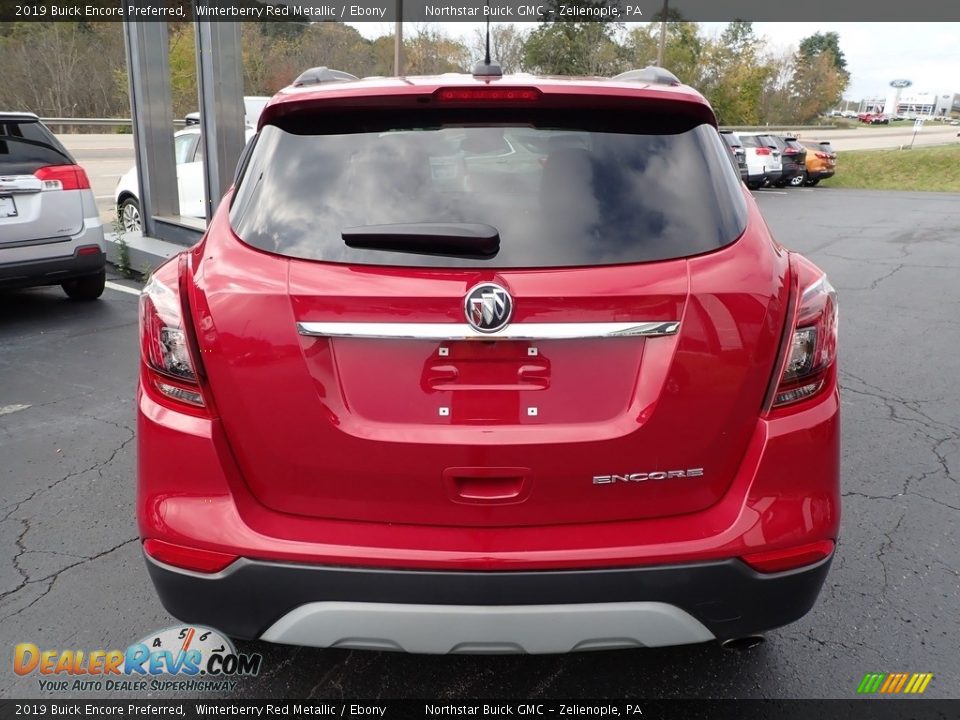 2019 Buick Encore Preferred Winterberry Red Metallic / Ebony Photo #10