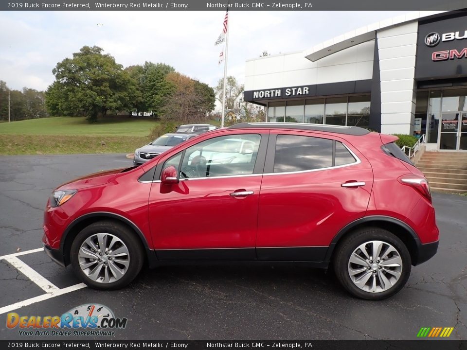 2019 Buick Encore Preferred Winterberry Red Metallic / Ebony Photo #13