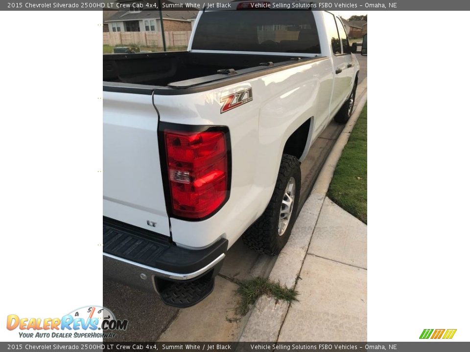 2015 Chevrolet Silverado 2500HD LT Crew Cab 4x4 Summit White / Jet Black Photo #10