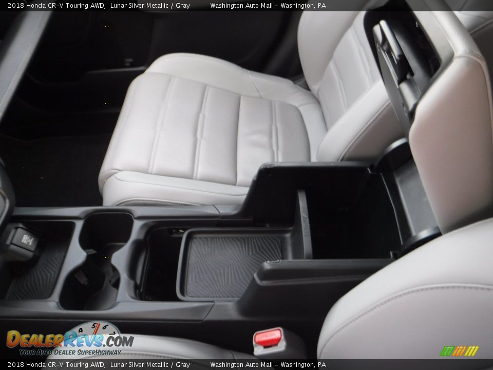 2018 Honda CR-V Touring AWD Lunar Silver Metallic / Gray Photo #29