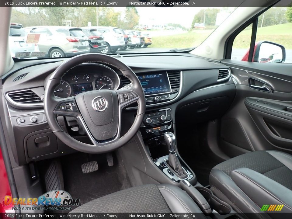 2019 Buick Encore Preferred Winterberry Red Metallic / Ebony Photo #18