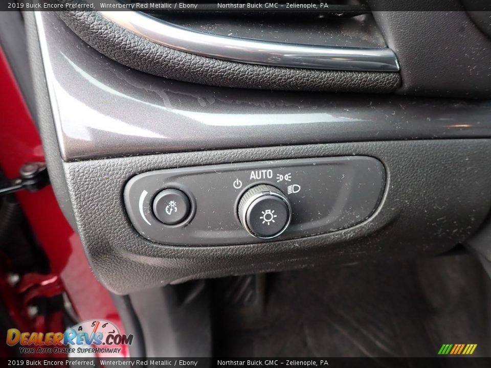 2019 Buick Encore Preferred Winterberry Red Metallic / Ebony Photo #27