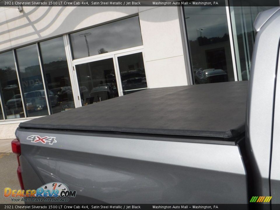 2021 Chevrolet Silverado 1500 LT Crew Cab 4x4 Satin Steel Metallic / Jet Black Photo #4