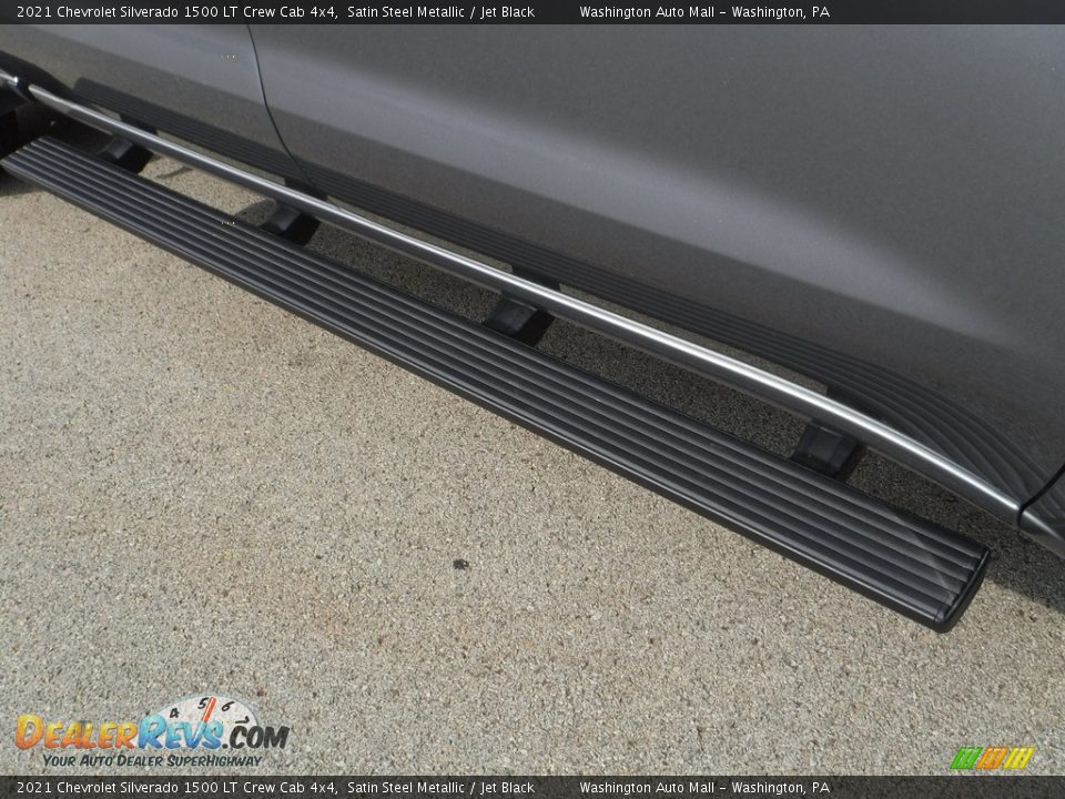 2021 Chevrolet Silverado 1500 LT Crew Cab 4x4 Satin Steel Metallic / Jet Black Photo #5