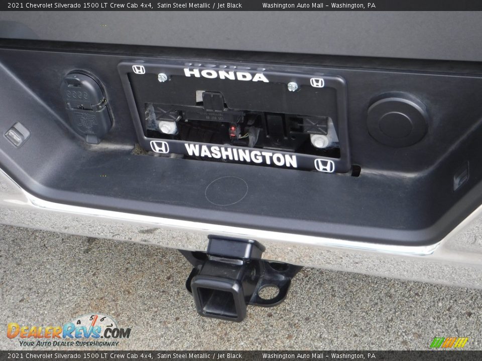 2021 Chevrolet Silverado 1500 LT Crew Cab 4x4 Satin Steel Metallic / Jet Black Photo #11