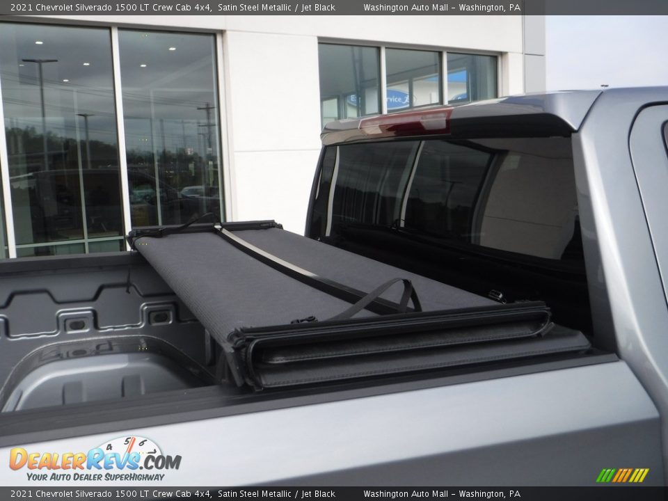 2021 Chevrolet Silverado 1500 LT Crew Cab 4x4 Satin Steel Metallic / Jet Black Photo #15