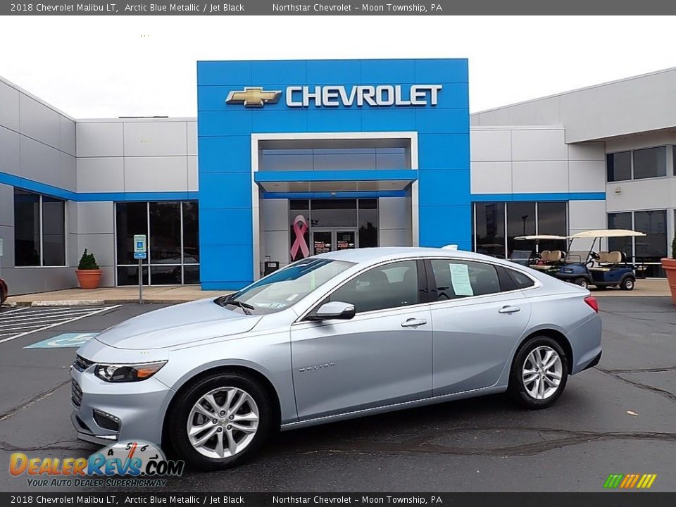 2018 Chevrolet Malibu LT Arctic Blue Metallic / Jet Black Photo #1