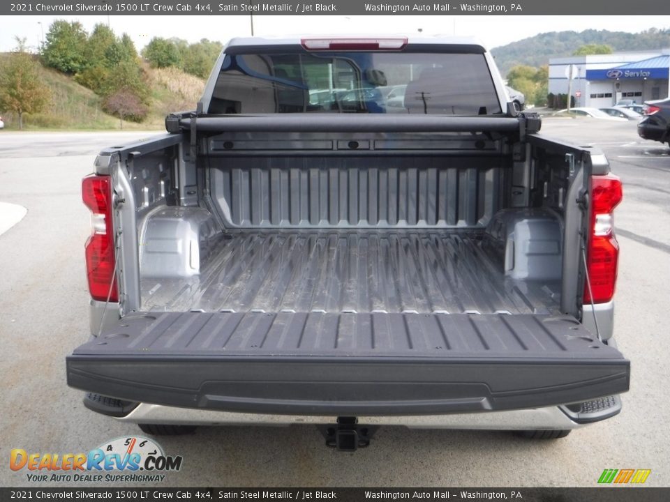 2021 Chevrolet Silverado 1500 LT Crew Cab 4x4 Satin Steel Metallic / Jet Black Photo #16