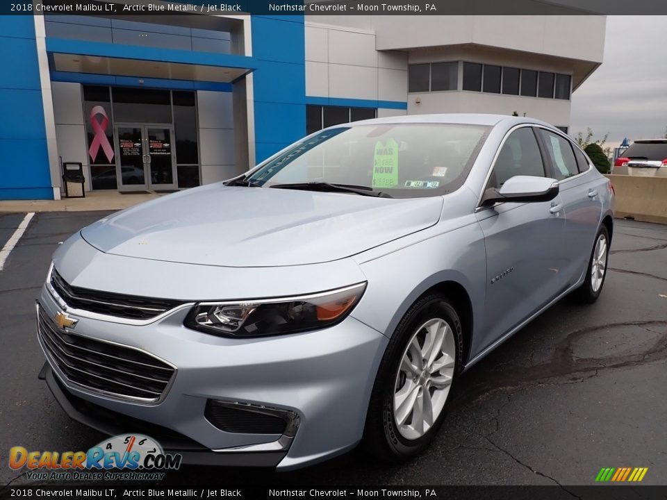 2018 Chevrolet Malibu LT Arctic Blue Metallic / Jet Black Photo #2