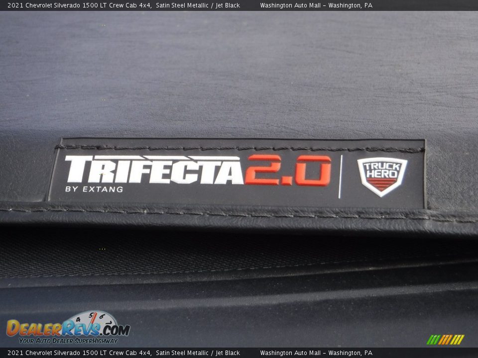 2021 Chevrolet Silverado 1500 LT Crew Cab 4x4 Satin Steel Metallic / Jet Black Photo #17