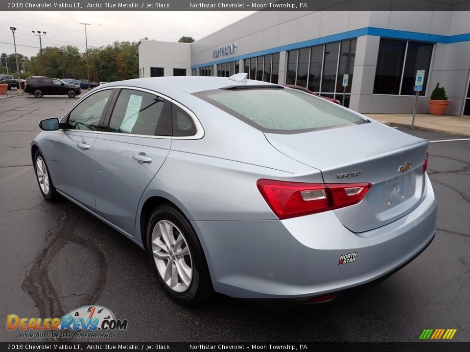 2018 Chevrolet Malibu LT Arctic Blue Metallic / Jet Black Photo #4