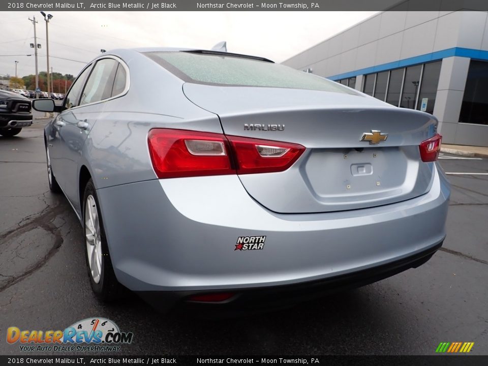 2018 Chevrolet Malibu LT Arctic Blue Metallic / Jet Black Photo #5