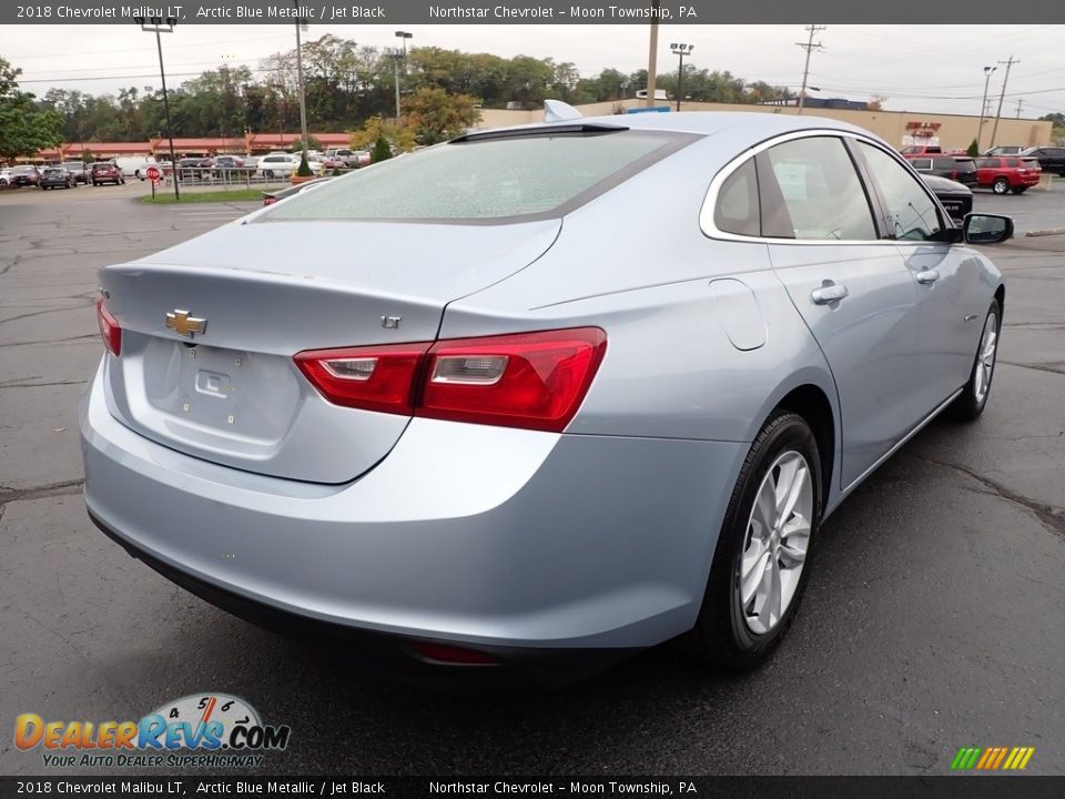 2018 Chevrolet Malibu LT Arctic Blue Metallic / Jet Black Photo #8