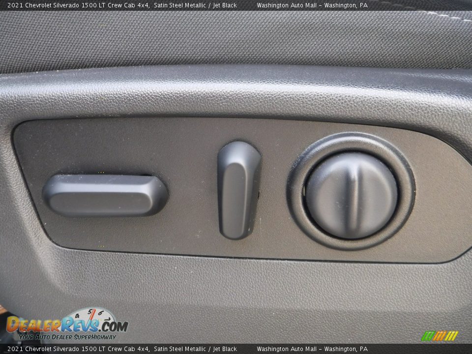 2021 Chevrolet Silverado 1500 LT Crew Cab 4x4 Satin Steel Metallic / Jet Black Photo #22