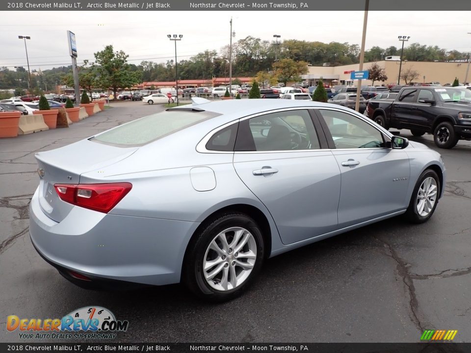 2018 Chevrolet Malibu LT Arctic Blue Metallic / Jet Black Photo #9