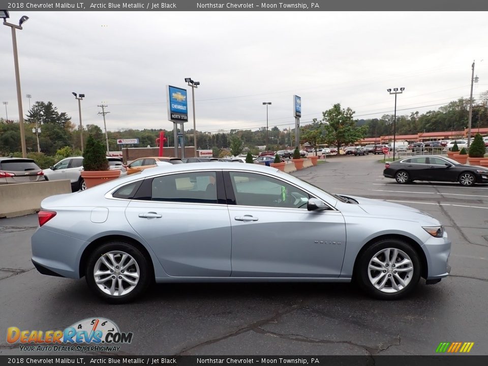 2018 Chevrolet Malibu LT Arctic Blue Metallic / Jet Black Photo #10