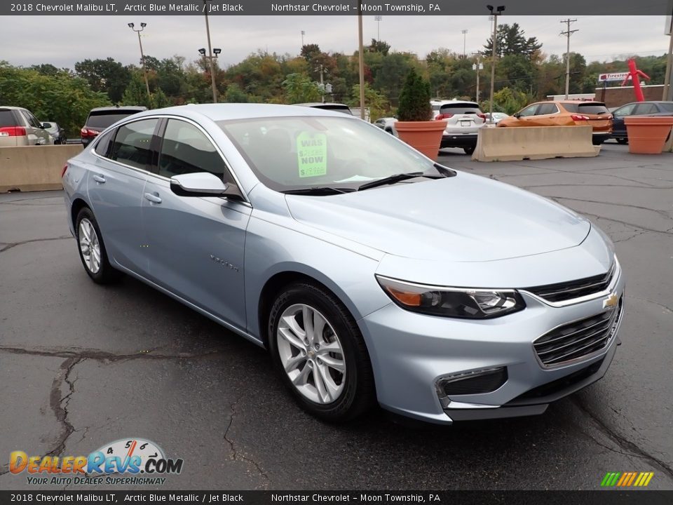 2018 Chevrolet Malibu LT Arctic Blue Metallic / Jet Black Photo #11