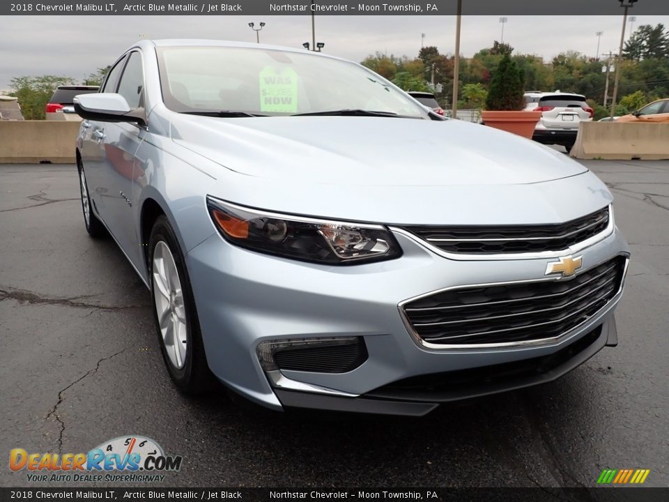 2018 Chevrolet Malibu LT Arctic Blue Metallic / Jet Black Photo #12