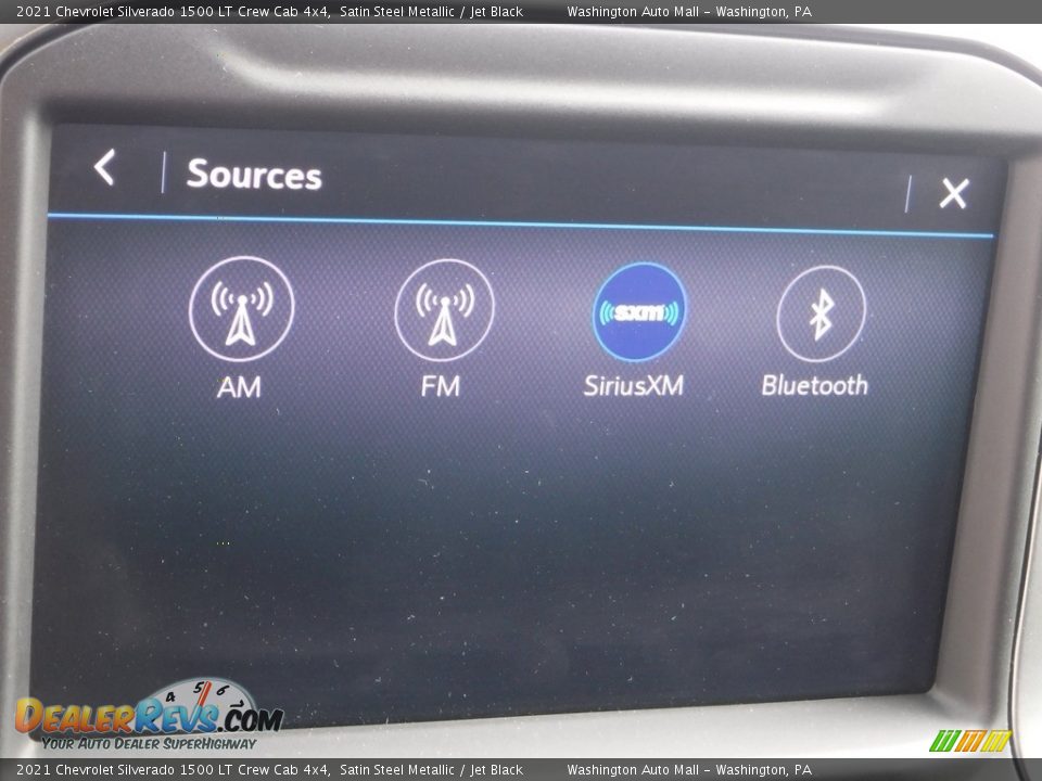 2021 Chevrolet Silverado 1500 LT Crew Cab 4x4 Satin Steel Metallic / Jet Black Photo #27