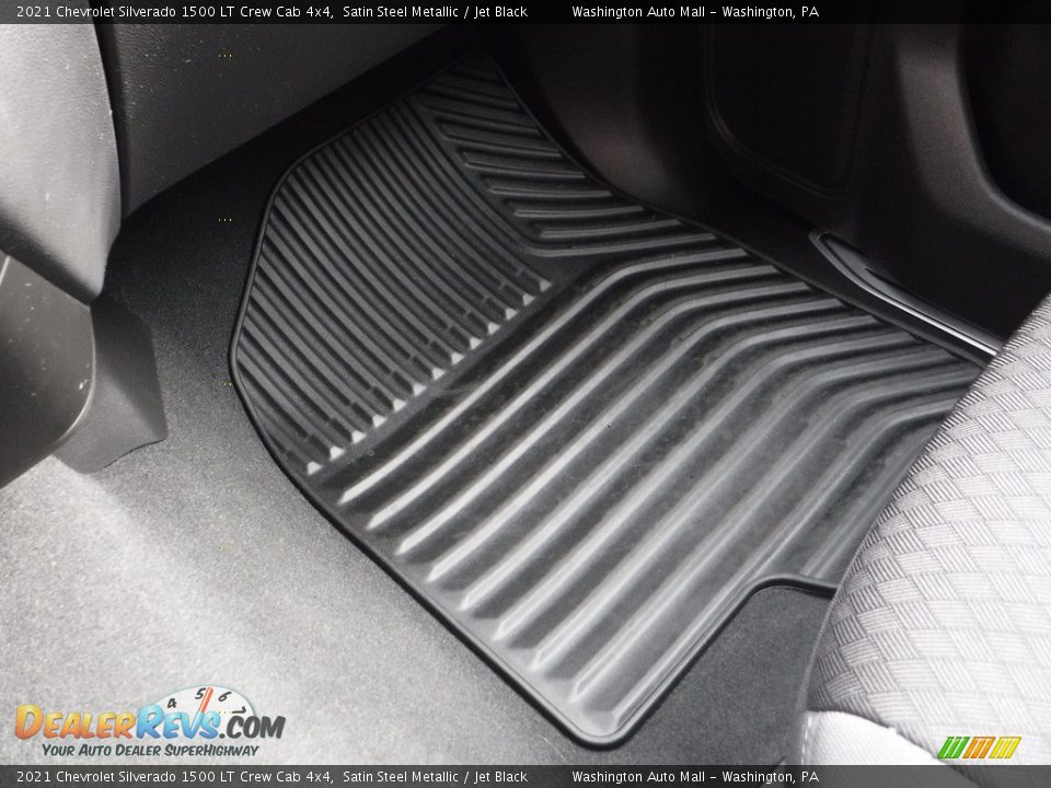 2021 Chevrolet Silverado 1500 LT Crew Cab 4x4 Satin Steel Metallic / Jet Black Photo #33