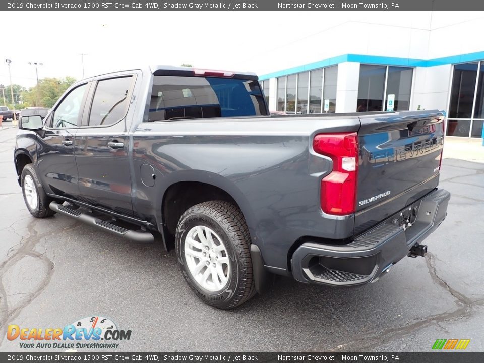 2019 Chevrolet Silverado 1500 RST Crew Cab 4WD Shadow Gray Metallic / Jet Black Photo #4