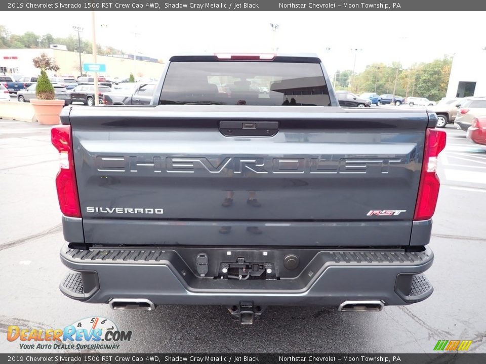 2019 Chevrolet Silverado 1500 RST Crew Cab 4WD Shadow Gray Metallic / Jet Black Photo #6