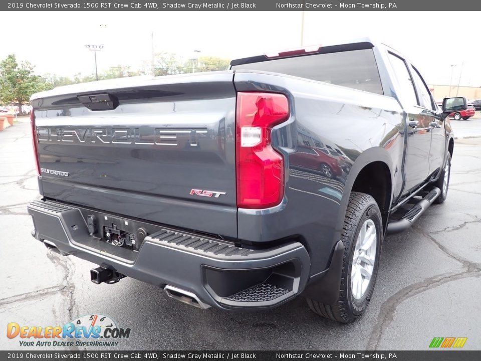 2019 Chevrolet Silverado 1500 RST Crew Cab 4WD Shadow Gray Metallic / Jet Black Photo #7