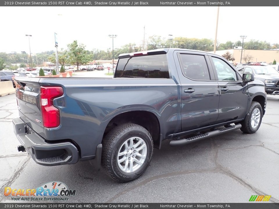 2019 Chevrolet Silverado 1500 RST Crew Cab 4WD Shadow Gray Metallic / Jet Black Photo #8