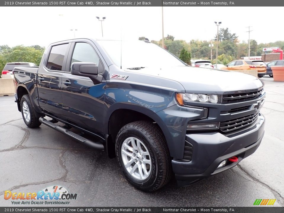 2019 Chevrolet Silverado 1500 RST Crew Cab 4WD Shadow Gray Metallic / Jet Black Photo #10