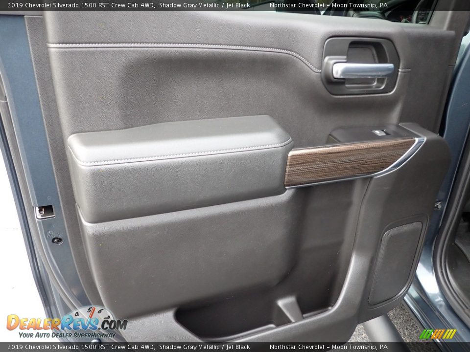2019 Chevrolet Silverado 1500 RST Crew Cab 4WD Shadow Gray Metallic / Jet Black Photo #23