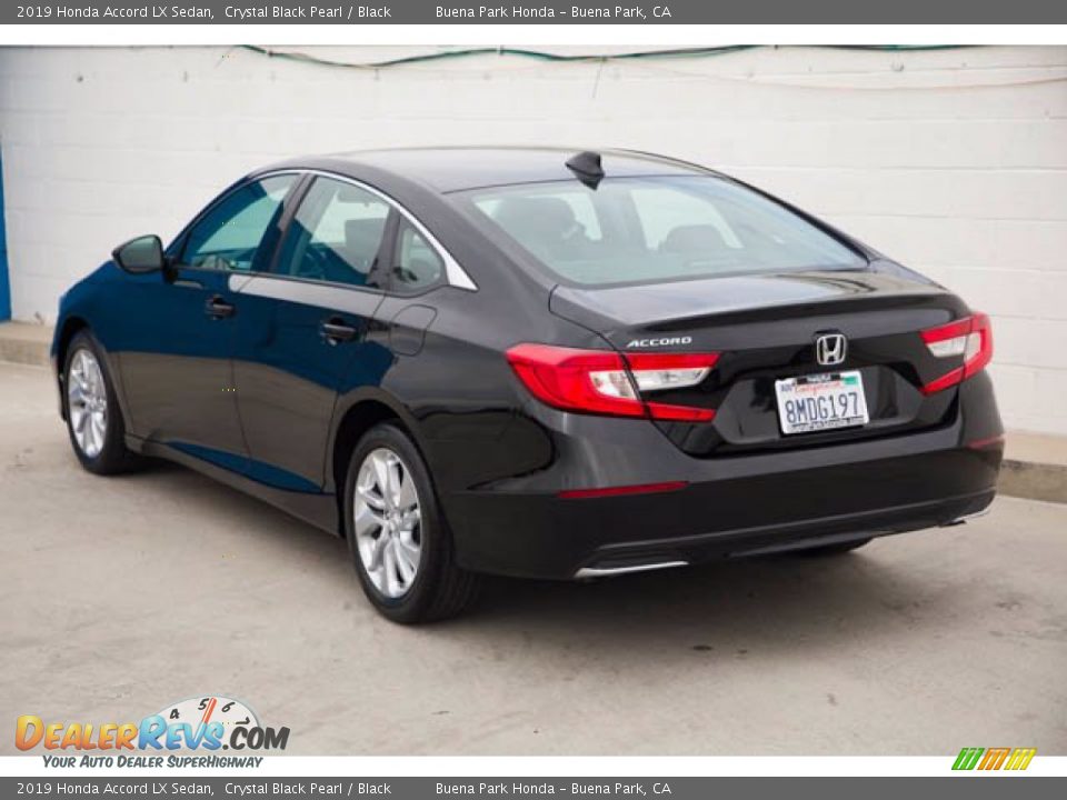2019 Honda Accord LX Sedan Crystal Black Pearl / Black Photo #2