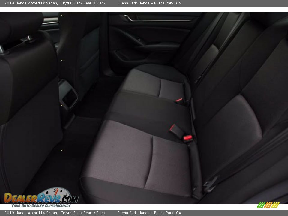 2019 Honda Accord LX Sedan Crystal Black Pearl / Black Photo #4